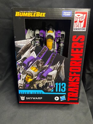Transformers Bumblebee Studio Seies 113 SKYWARP Voyager Class Hasbro New