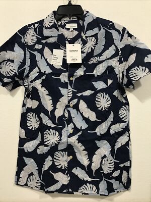 sonoma men s Camp shirt Multicolor Size S (Blk-6-36)