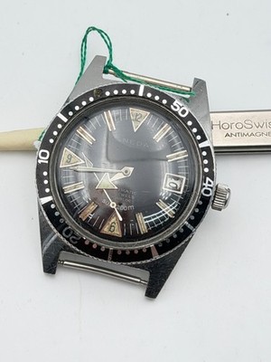 sneda diver 38mm watch vintage