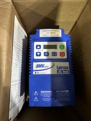 Lenze AC Tech ESV222N04YXB571 VFD Variable Frequency Drive