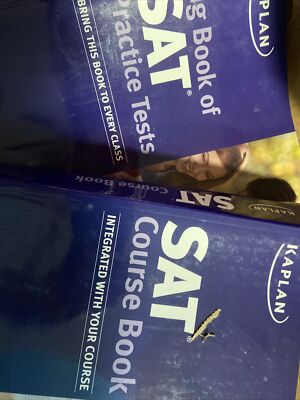 SAT Course Book Kaplan 2016 And Practice Test Book
