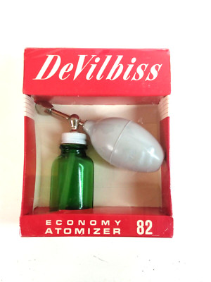 Vintage DeVilbiss Economy Atomizer No. 82 New Unopened Box Made In USA