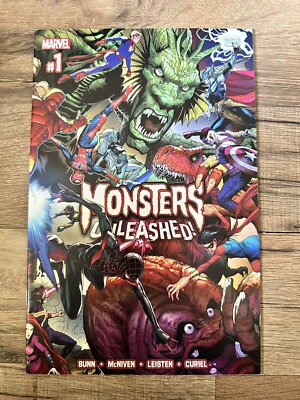 MONSTERS UNLEASHED #1 (2017) NM STEVE MCNIVEN COVER A  - FIRST PRINT