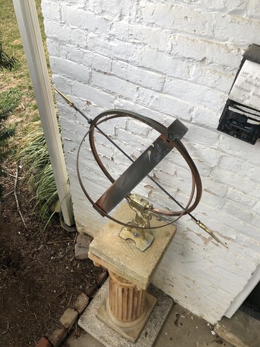 Very Rare Old Swedish Made Sundial