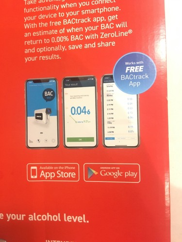 BACtrack Keychain Breathalyzer - Police Grade Technology - New!!