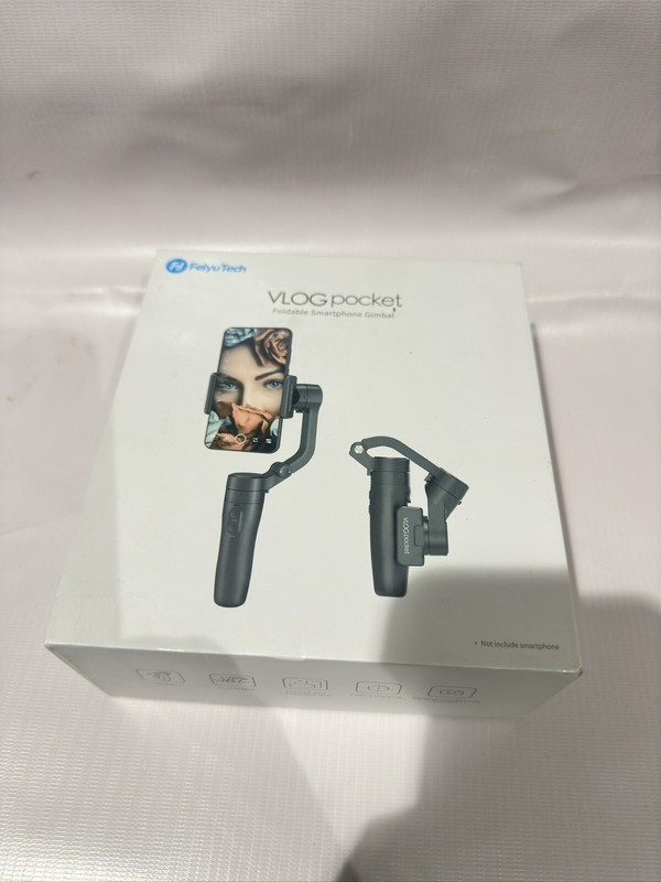 Feiyu Vlog Pocket Foldable Gimbal Stabilizer Pink read in description