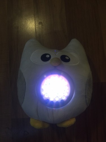 Bubzi Co Soothing Sleep Owl White Noise Sound Machine Sleep Aid Night Light