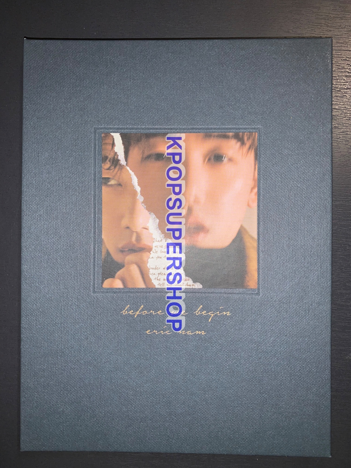 【中古】 Eric Nam / Before We Begin Eric Nam Mini Album Before We Begin CD Photobook No Postcard