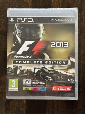 F1 2013 (Sony PlayStation 3, 2013) New Factory Sealed OOP Code Masters Racing