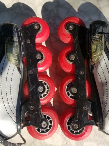 Mission Helium 500 Hi-Lo Hockey Inline Street Skates Rollerblades Size 4