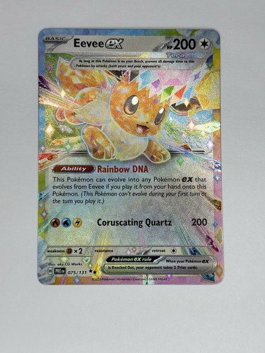 Eevee Prismatic プロモカード 3枚セット Eevee Promo Prismatic Evolutions ETB Elite Trainer Box 2024