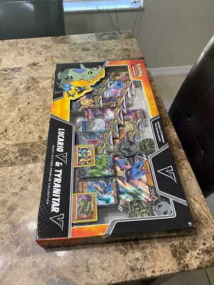 Pokemon TCG Lucario V & Tyranitar V Heavy Hitters Premium Collection