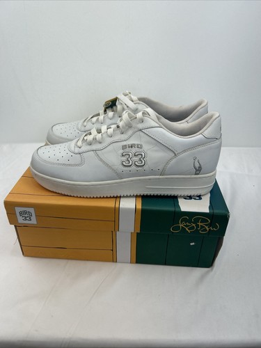 Skechers Very RARE New in Box White Larry Bird 33 Sneakers