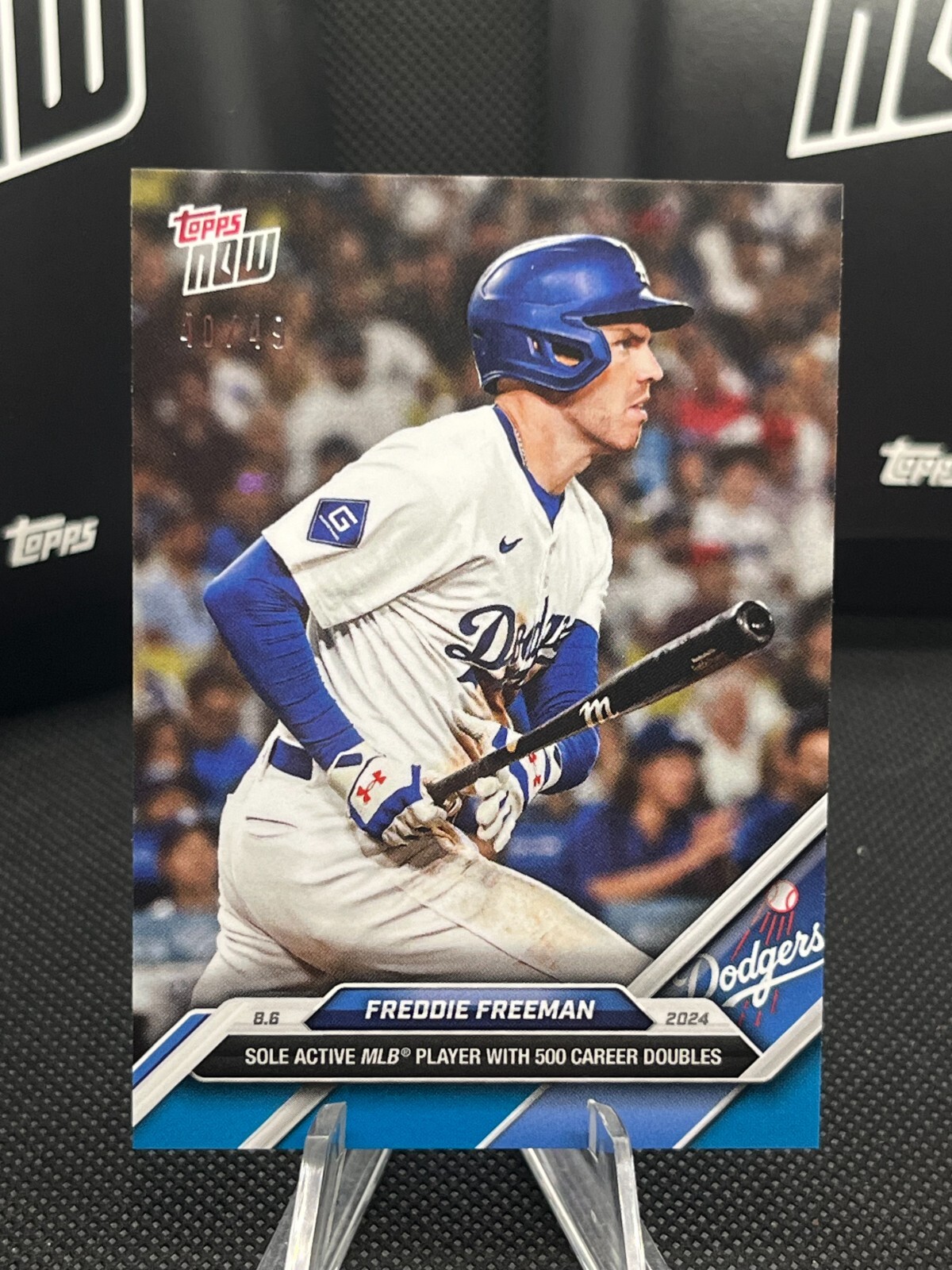 topps now フレディ・フリーマン Freddie Freeman 498 5) 2023 Topps Now Freddie Freeman #498 RECORDS 2,000 HIT MLB