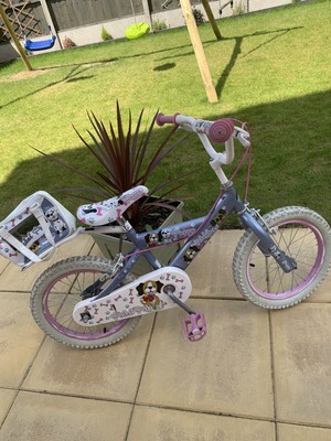 Girls Puppy Pedal Pets bike Age 3-5