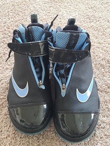 Nike Air Zoom Flight Club Black/University Blue 354183-041 The Glove -Mens Sz 11