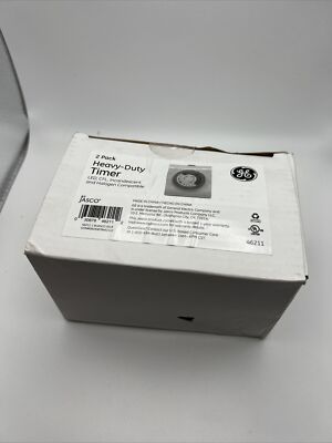 GE 24-Hour Heavy Duty Indoor Plug-in Mechanical 2 Pack