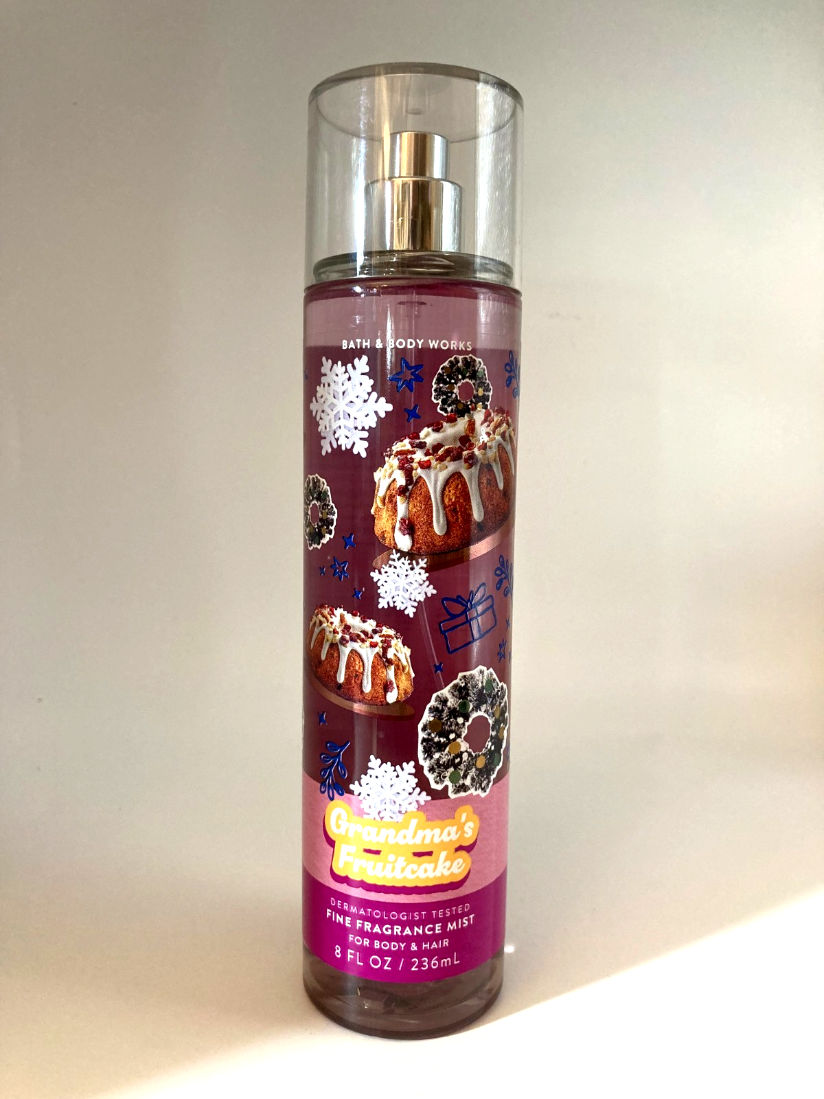 Bath & Body Works GRANDMA'S FRUITCAKE Fragrance Body Mist 8 oz | eBay