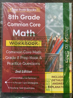 8Th Grade Common Core Math Workbook: Common Core Math Grade 8 Prep Book And...