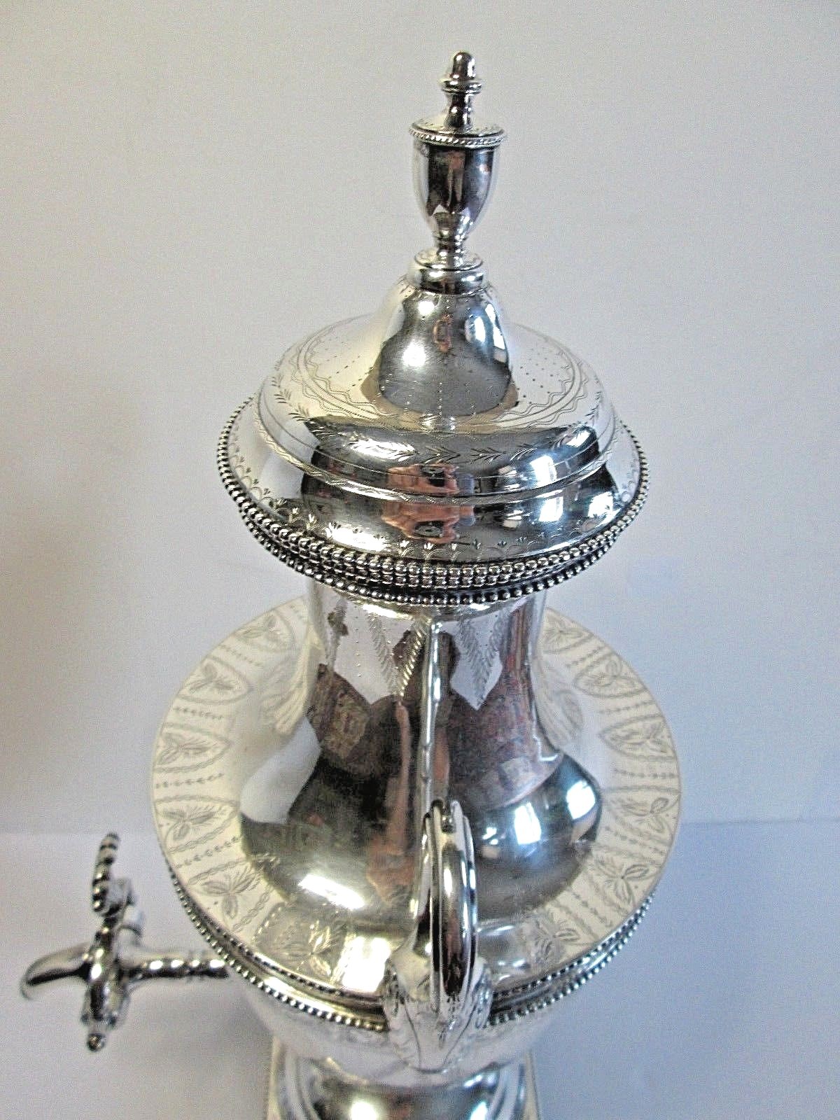 Antique Sterling Silver SAMOVAR Urn