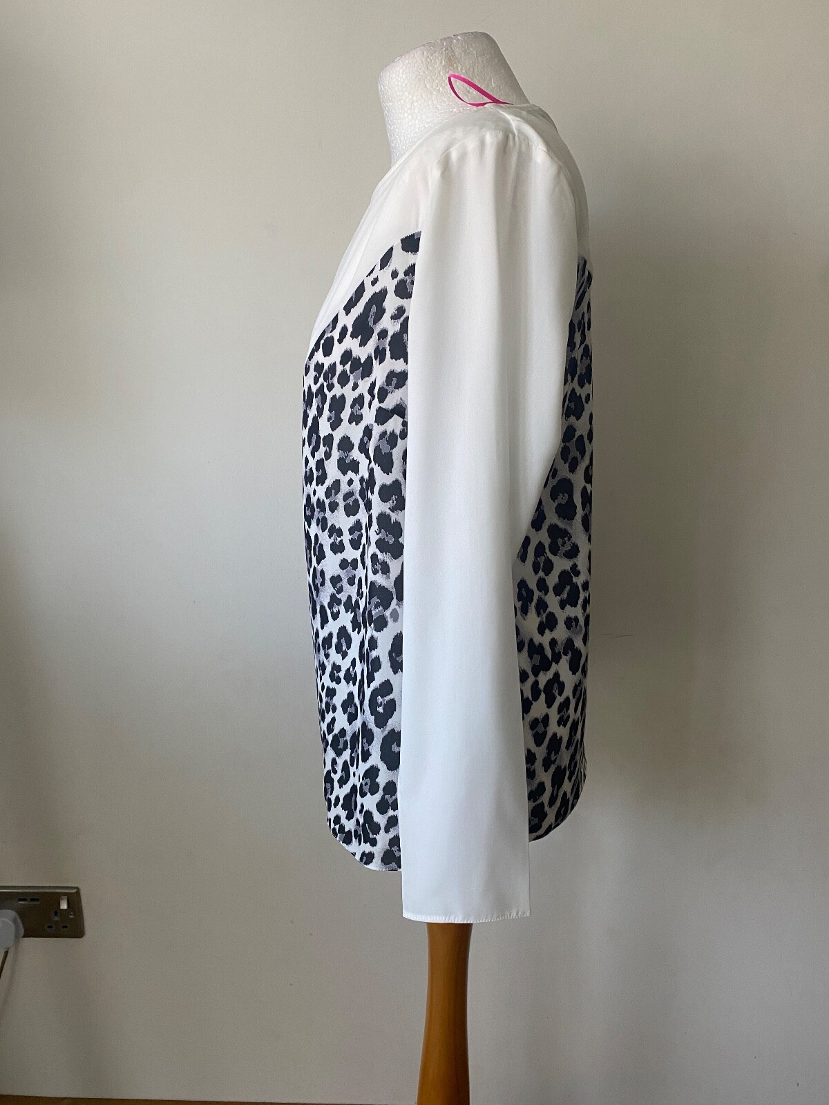 VERY Colour Block Printed Blouse Size 8, 12 - Picture 6 of 12
