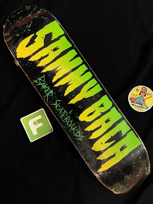 RARE Sammy Baca Creature Spoof Pro Model Logo Baker Skateboard Deck In Shrink