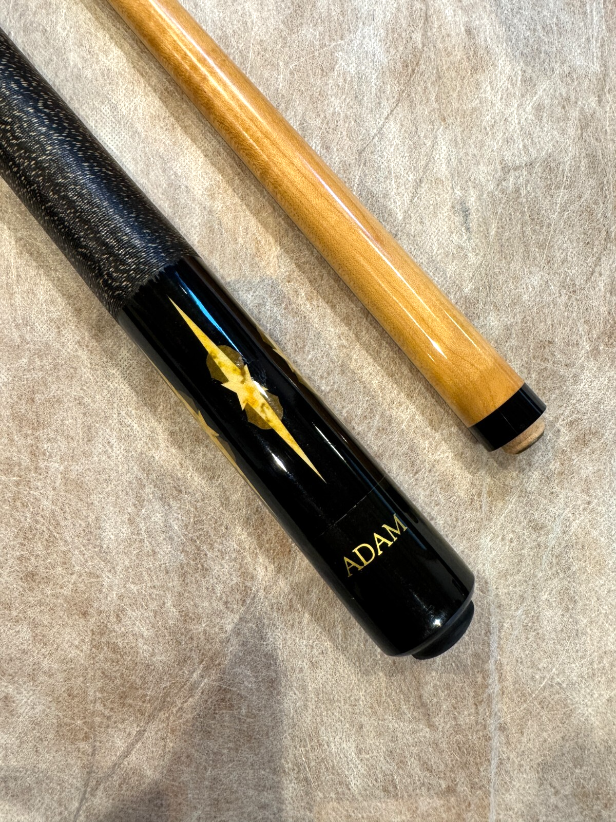 太*郎様 オールドAdam UNI LOC AIC Special 21 9/5 Musashi Nine Ball Cue Stick Billiard Cube Adam Brage Cue
