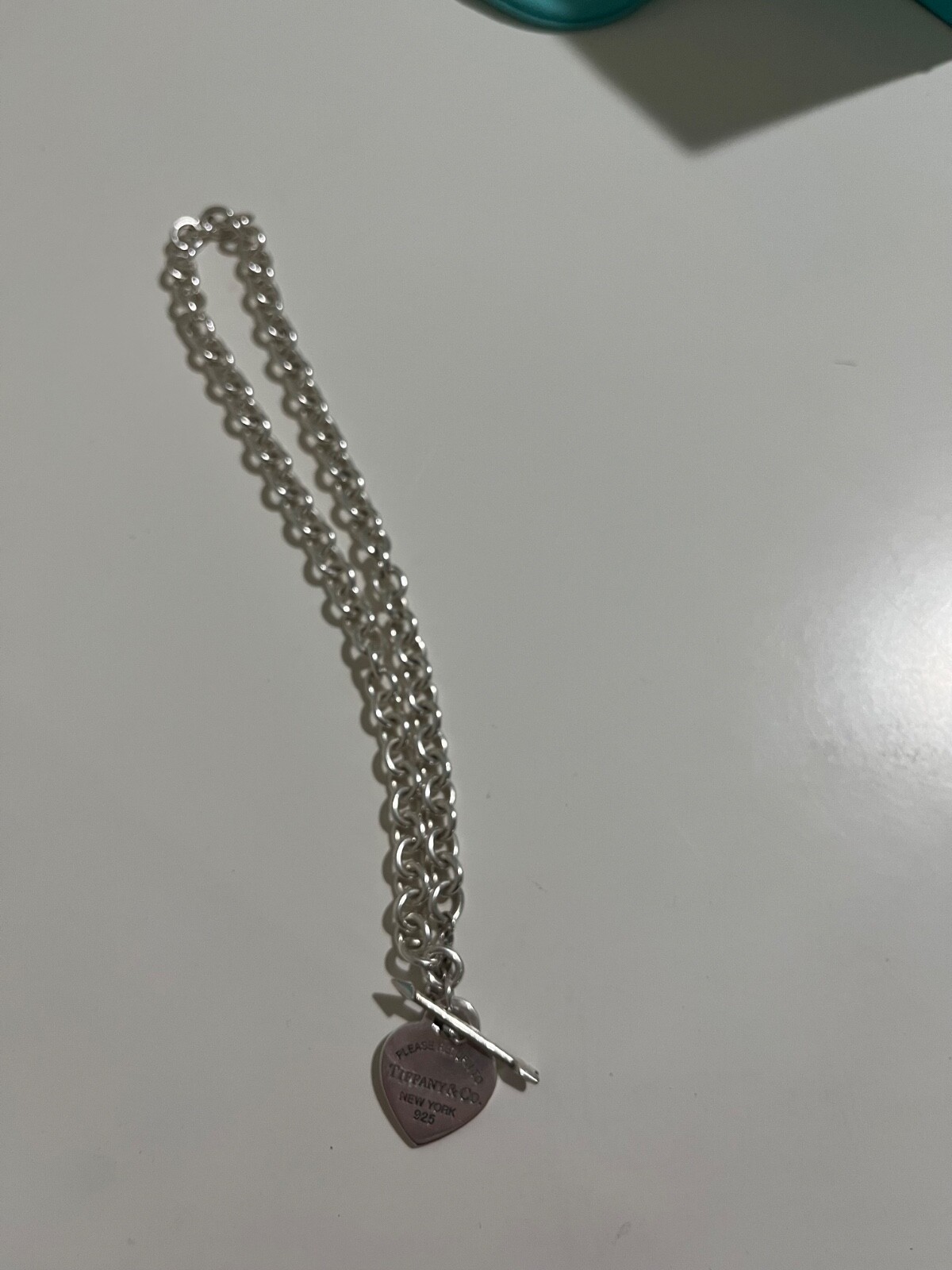 tiffany & co Lovestruck Heart Tag Necklace | eBay