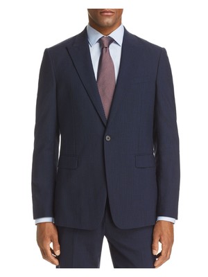 

THEORY Мужское однобортное темно-синее пальто, 40 л, Navy, I0871107
