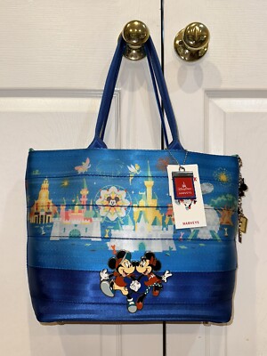 Disney Parks NEW HARVEYS PLAY IN THE PARK SEATBELT STREAMLINE TOTE NWT