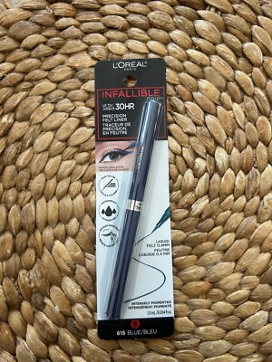 L'Oreal Paris Infallible 30 HR Precision Felt Liner 615 Blue
