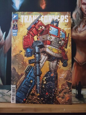 Transformers #7 Jonboy Meyers Variant Exclusive Dallas Fan Expo LTD 750 NM