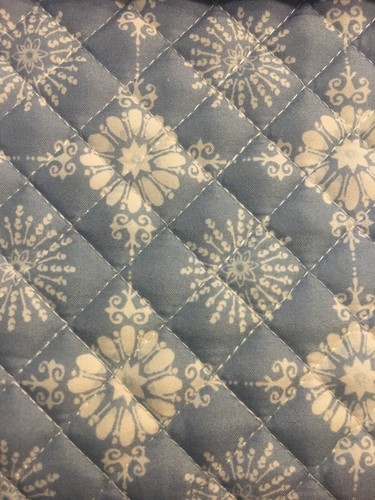 ?Pioneer Woman Willow Table Runner Reversible Quilted Scalloped Brand New VHTF?