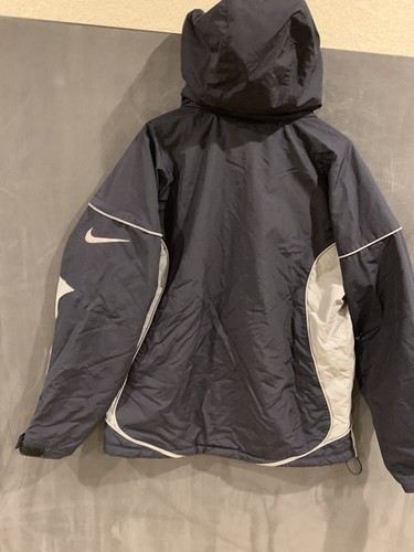 Vintage Nike Snowboard Ski Jacket Heavy Coat Parka Hooded Outerwear Size 2XL