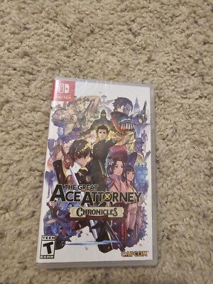 The Great Ace Attorney Chronicles - Nintendo Switch SEALED NEW FREE SHIPPING 