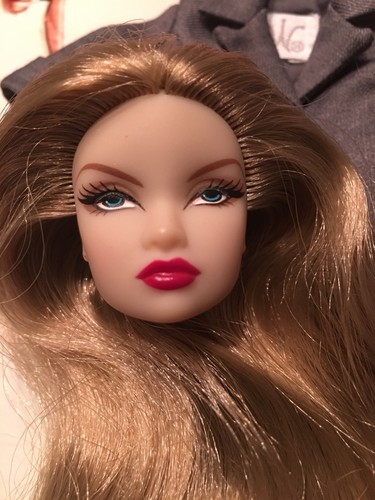 NuFace Fashion Royalty Pretty Calculated Erin Head & Wardrobe Pieces