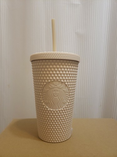 Starbucks Korea 2022 Oatmeal Studded Grande Cold Cup