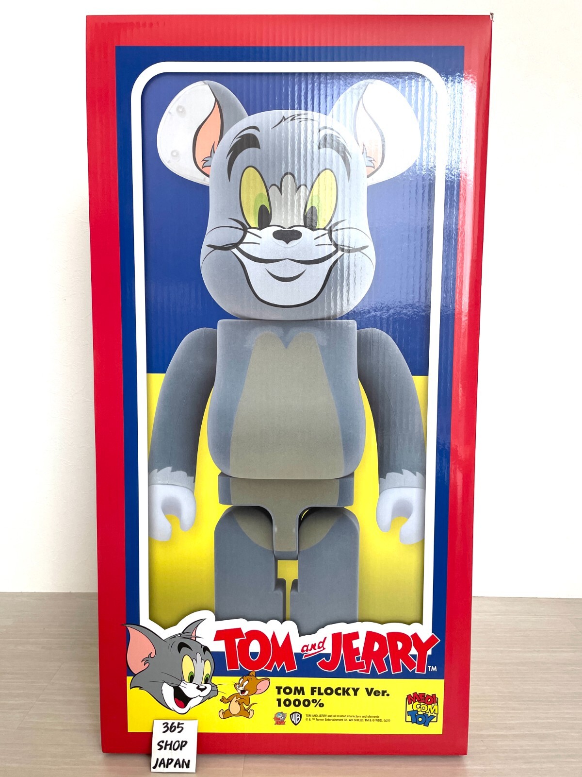 BE@RBRICK TOM フロッキー Ver.1000％ トムとジェリー 【公式通販】