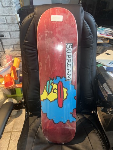 Supreme Gonz Skateboard Deck Mark Gonzales Red Skate DS NEW