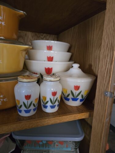Pyrex Bake A Round Original Box Corning Bread Dough Glass Pyrex Bake A Round Original Box Corning Bread Dough Glass