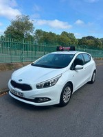 2014 Kia Ceed 1.4 CRDi 1 5dr-£20 tax some service history HATCHBACK Diesel Manua