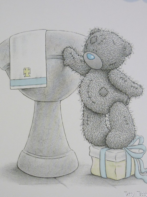 me to you christening bear