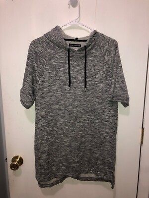 NWT Ocean Current Mens Medium ? Colton Hoodie Space Dye Short Sleeve Shirt 