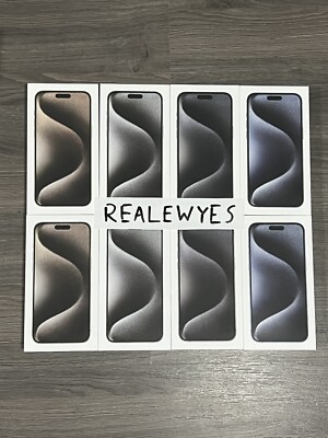 Apple iPhone 15 Pro Max - PHYSICAL SIM TRAY - USA 2 DAY SHIP - 256GB 512GB 1TB