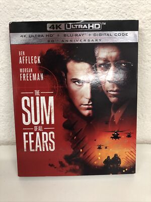 The Sum of All Fears 4K  (Ultra HD, 2002) Brand New Sealed