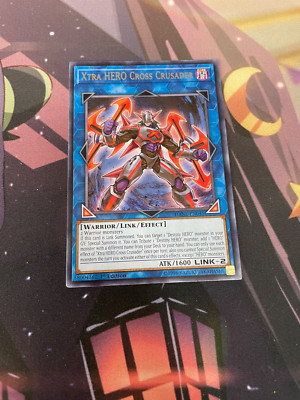 YUGIOH - XTRA HERO CROSS CRUSADER - RARE - DANE - 1ST ED - NM