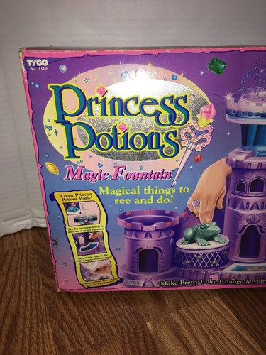 Princess Potions Magic Fountain Tyco Vintage Sealed