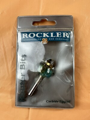 Rockler Router Bits 3/16 Radius Cove Bit 91430 Woodworking And Hardware Tool