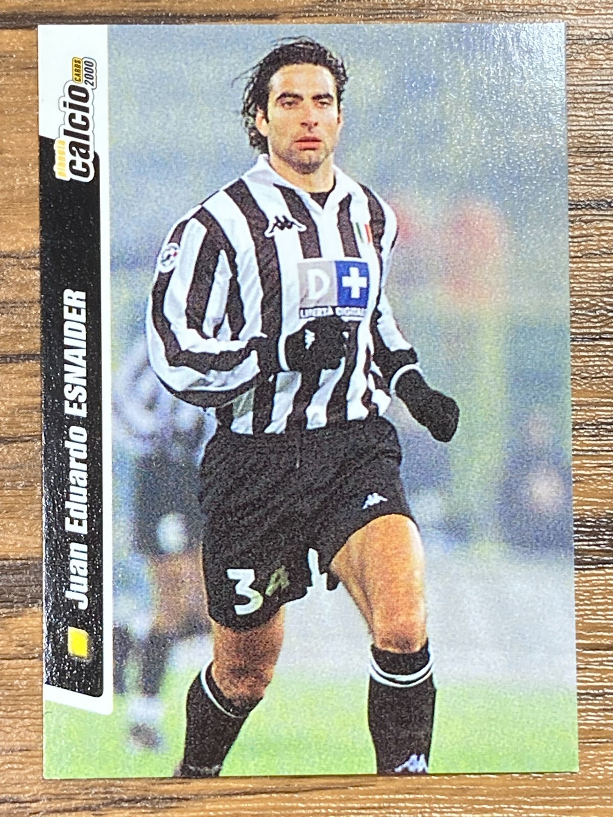 Juan Eduardo Esnaider Juventus Card No.104 Calcio 2000 Serie