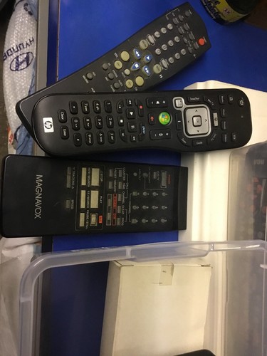 GE RCA INSIGNIA HP PHILIPS MAGNAVOX Remote Control Mix Lot For VCR TV DVD STEREO